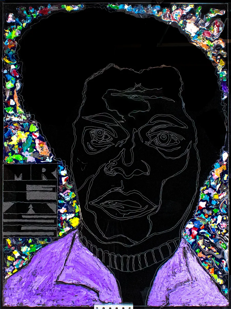 Mr. Glass (Self-Portrait)